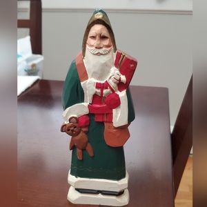 Wooden Santa Clause.